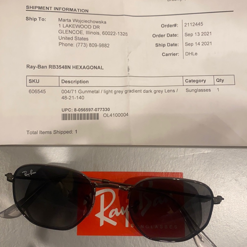 Ray ban sunglasses